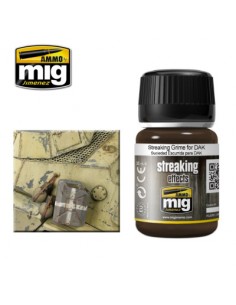 AMMO MIG - A.MIG-1201 - Streaking Effects - Streaking Grime For DAK  - Hobby Sector