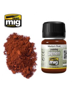 AMMO MIG - A.MIG-3005 - Pigment - Medium Rust  - Hobby Sector