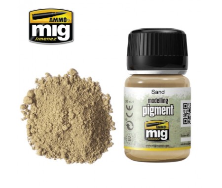 AMMO MIG - A.MIG-3012 - Pigment - Sand  - Hobby Sector