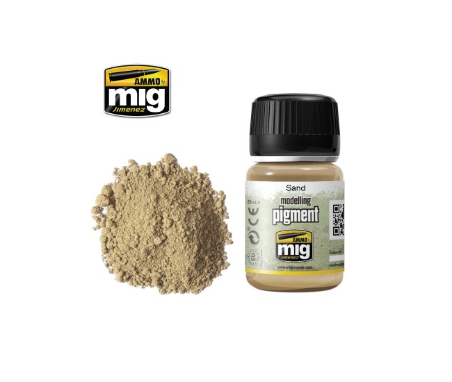 AMMO MIG - A.MIG-3012 - Pigment - Sand  - Hobby Sector