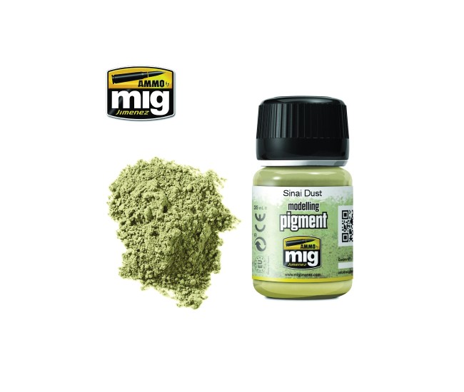 AMMO MIG - A.MIG-3023 - Pigment - Sinai Dust  - Hobby Sector
