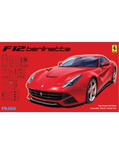 Fujimi - 126197 - Ferrari F12 Berlinetta Deluxe  - Hobby Sector