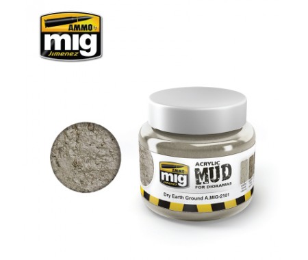 MIG - A.MIG-2101 - Acrylic Mud - Dry Earth Ground  - Hobby Sector