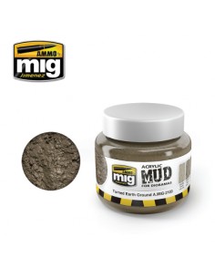 AMMO MIG - A.MIG-2103 - Acrylic Mud - Turned Earth Ground  - Hobby Sector