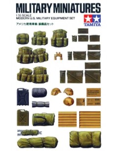 Tamiya - 35266 - Military Miniatures Modern U.S. Military Equipment Set  - Hobby Sector