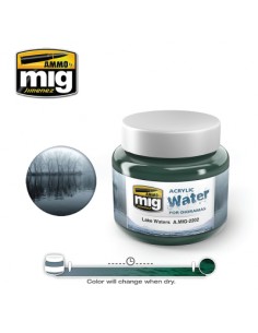 MIG - A.MIG-2202 - Acrylic Water - Lake Waters  - Hobby Sector