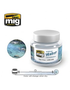 MIG - A.MIG-2205 - Acrylic Water - Clear Water  - Hobby Sector