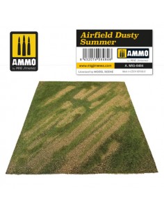 AMMO MIG - A.MIG-8484 - Scenic Mat - Airfield Dusty Summer  - Hobby Sector
