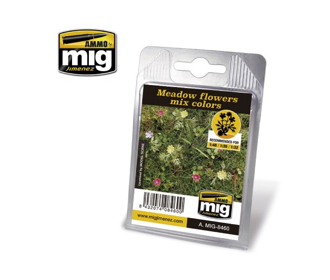 AMMO MIG - A.MIG-8460 - Meadow Flowers Mix Colors  - Hobby Sector