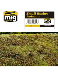 AMMO MIG - A.MIG-8359 - Small Bushes - Autumn  - Hobby Sector