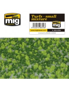 AMMO MIG - A.MIG-8356 - Turfs - Small Mixture  - Hobby Sector