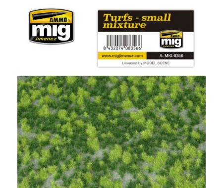 AMMO MIG - A.MIG-8356 - Turfs - Small Mixture  - Hobby Sector