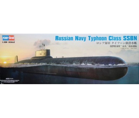 Hobby Boss - 83532 - Russian Navy Typhoon Class SSBN  - Hobby Sector