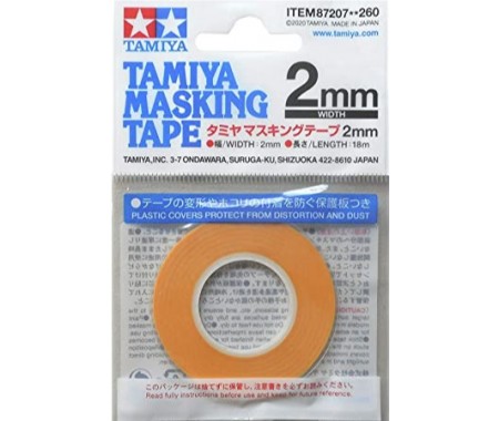 Tamiya - 87207 - Masking Tape 2mm Width  - Hobby Sector