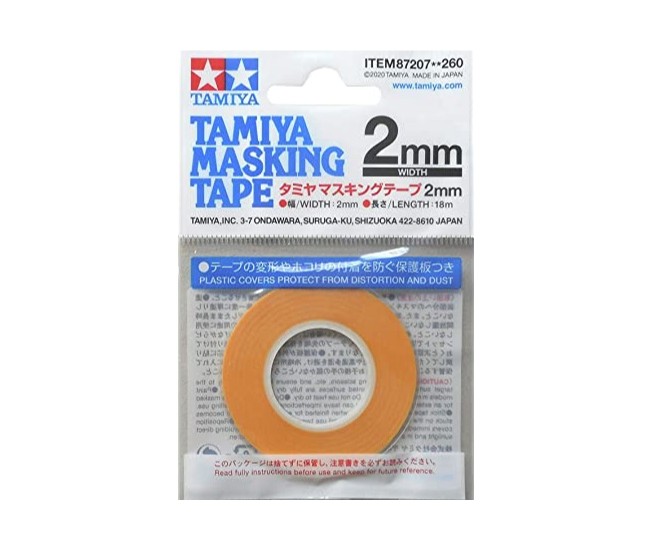Tamiya - 87207 - Máscara em Fita - 2mm Largura  - Hobby Sector