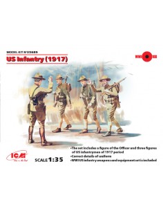 ICM - 35689 - US Infantry 1917  - Hobby Sector