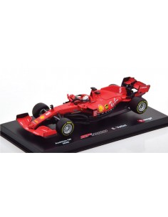 Bburago - 36819V - Ferrari SF1000 Sebastien Vettel Austrian GP F1 2020 - Signature Series  - Hobby Sector