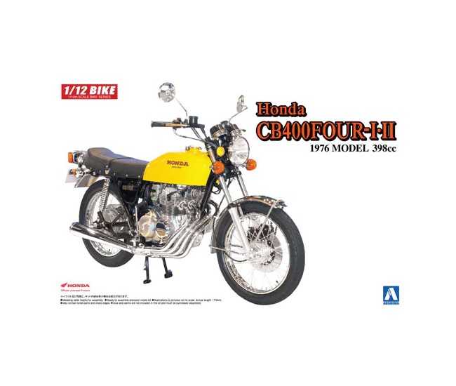 Aoshima - 052242 - Honda CB400 Four-I:II 1976  - Hobby Sector