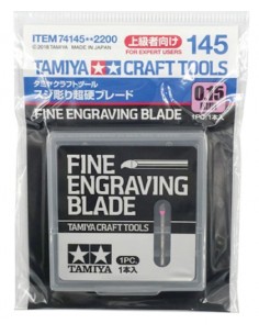 Tamiya - 74145 - Fine Engraving Blade 0.15mm  - Hobby Sector