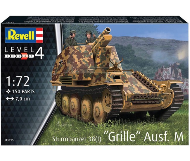Revell - 03315 - STURMPANZER 38(T) GRILLE AUSF. M  - Hobby Sector
