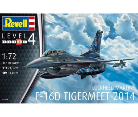 Revell - 03844 - LOCKHEED MARTIN F-16D TIGERMEET 2014  - Hobby Sector