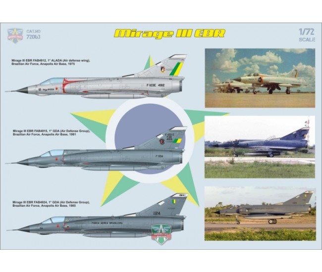 ModelSvit - 72063 - Mirage III EA/EBR  - Hobby Sector