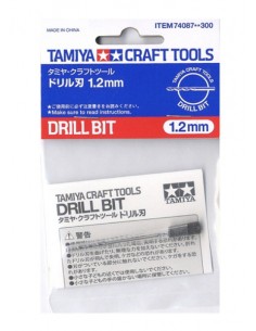 Tamiya - 74087 - DRILL BIT (1.2MM)  - Hobby Sector