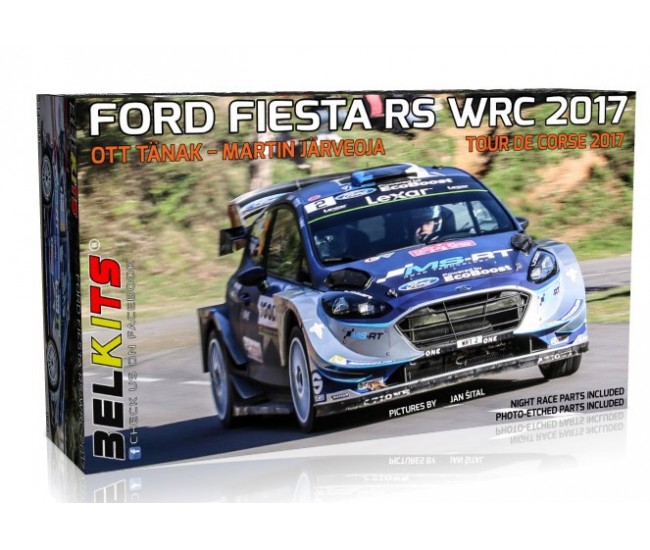 Belkits - BEL013 - FORD FIESTA RS WRC OTT TANAK TOUR DE CORSE 2017  - Hobby Sector
