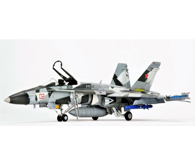 Kinetic - K48088 - F/A-18A/C/D AGRESSOR VFC-12 & VFA-204  - Hobby Sector