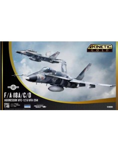 Kinetic - K48088 - F/A-18A/C/D AGRESSOR VFC-12 & VFA-204  - Hobby Sector