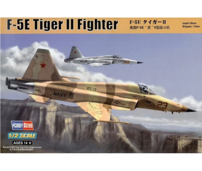 Hobby Boss - 80207 - F-5E TIGER II FIGHTER  - Hobby Sector