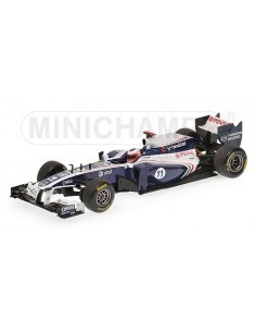 Minichamps - 410110011 - AT&T WILLIAMS COSWORTH FW33 - RUBENS BARRICHELLO - 2011  - Hobby Sector
