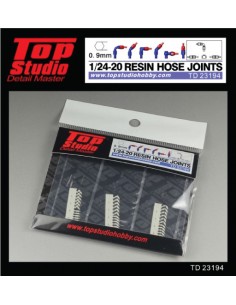 Top Studio - TD23194 - RESIN HOSE JOINTS 1/24-20 0.9MM  - Hobby Sector