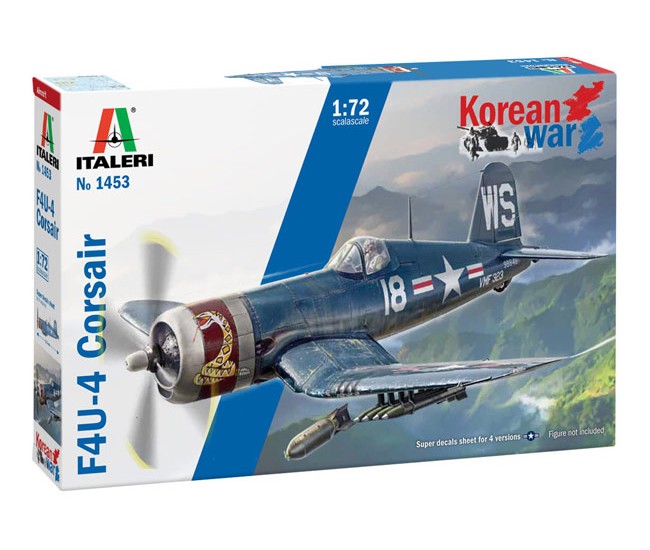Italeri - 1453 - F4U-4 CORSAIR - KOREAN WAR  - Hobby Sector