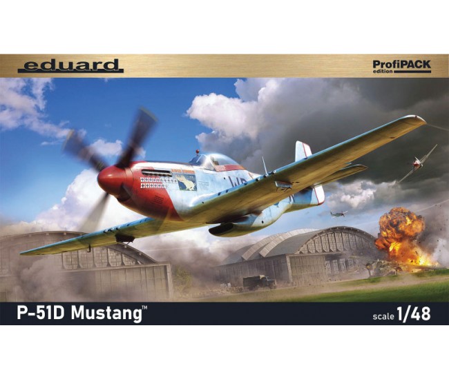 Eduard - 82102 - P-51D MUSTANG - PROFIPACK EDITION  - Hobby Sector