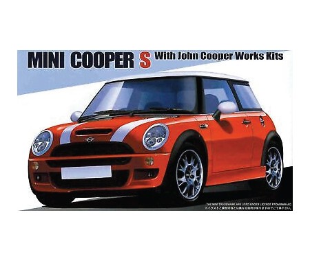 Fujimi - 122533 - MINI COOPER S WITH JOHN COOPER WORKS KITS  - Hobby Sector