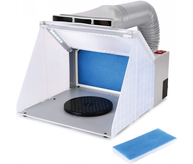 Belkits - BEL-SB002 - PORTABLE SPRAY BOOTH WITH LED LIGHT  - Hobby Sector