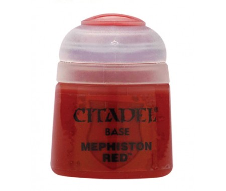 Citadel - 21-03 - BASE MEPHISTON RED - 12ML  - Hobby Sector
