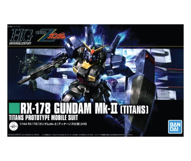 Bandai - 5057985 - HG RX-178 GUNDAM MK-II (TITANS)  - Hobby Sector