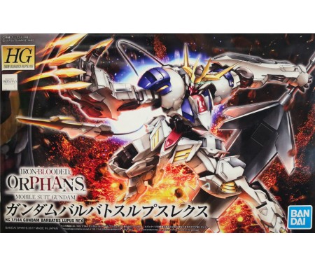Bandai 1/144 HG IBO Gundam Barbatos Lupus Rex Plastic Model Kit 5055451 