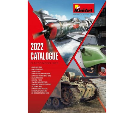 MiniArt - 55022 - MINIART 2022 CATALOGUE  - Hobby Sector