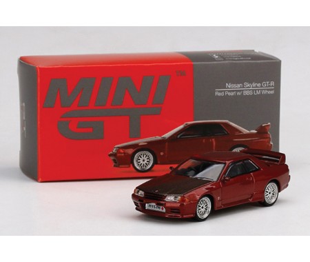 Mini GT - MGT00295-R - NISSAN SKYLINE GT-R (R32) W/ BBS LM WHEELS  - Hobby Sector