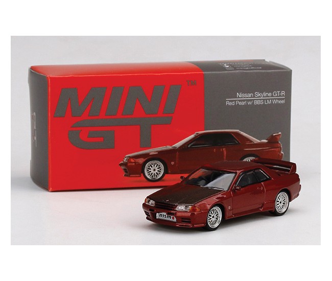 Mini GT - MGT00295-R - NISSAN SKYLINE GT-R (R32) W/ BBS LM WHEELS  - Hobby Sector