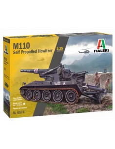 Italeri - 6574 - M110 SELF PROPELLED HOWITZER  - Hobby Sector