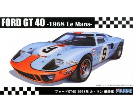 Fujimi - 126050 - FORD GT40 WINNER LE MANS 1968  - Hobby Sector