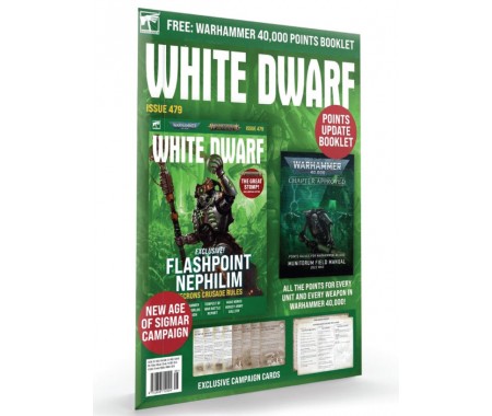 Games Workshop - WDI479 - WHITE DWARF ISSUE 479  - Hobby Sector