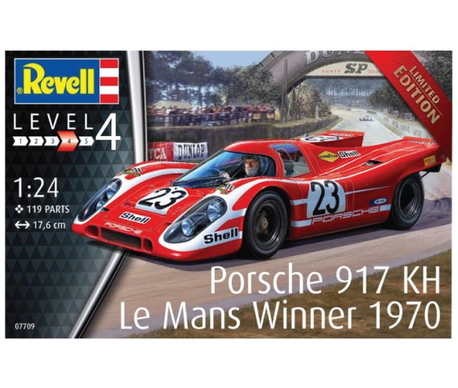 Revell - 07709 - PORSCHE 917 KH LE MANS WINNER 1970  - Hobby Sector