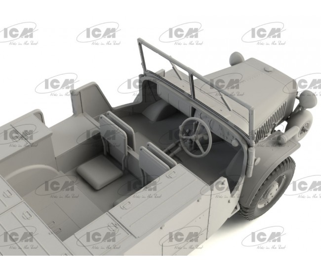 ICM - 35573 - LAFFLY (F) TYP V15T WWII GERMAN MILITARY VEHICLE  - Hobby Sector