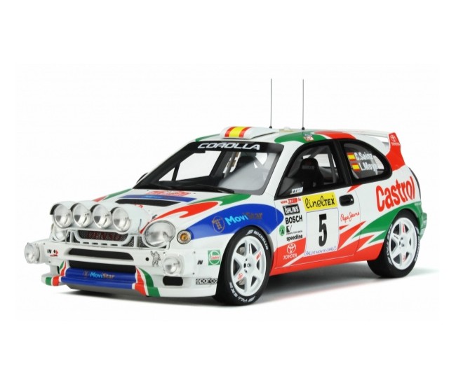OTTO - OT395 - TOYOTA COROLLA WRC CARLOS SANIZ RALLYE MONTE CARLO 1998  - Hobby Sector