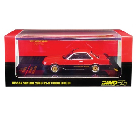 INNO64 - IN64-R30-RED - NISSAN SKYLINE 2000 RS-X TURBO (DR30)  - Hobby Sector